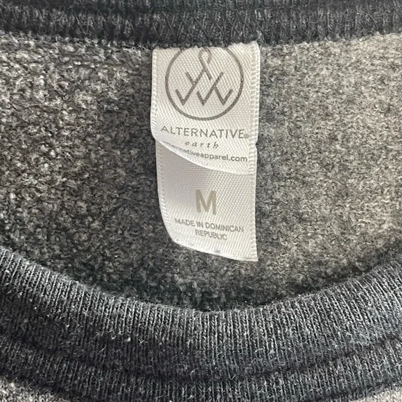 Alternative Apparel “Ask me about my cat” gray sweatshirt sz med - Picture 3 of 3